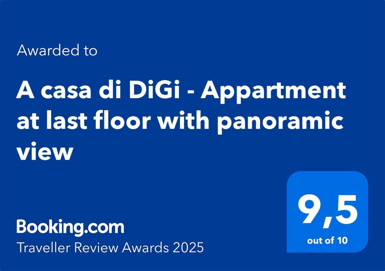 A Casa Di Digi - Appartment At Last Floor With Panoramic View 알바노라치알레 외부 사진